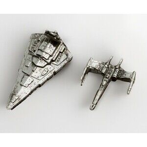 Star Wars Galoob Micro Machines Imperial Star Destroyer Cruiser & X Wing Star